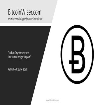 Indian Cryptocurrency Consumer Insights 2020