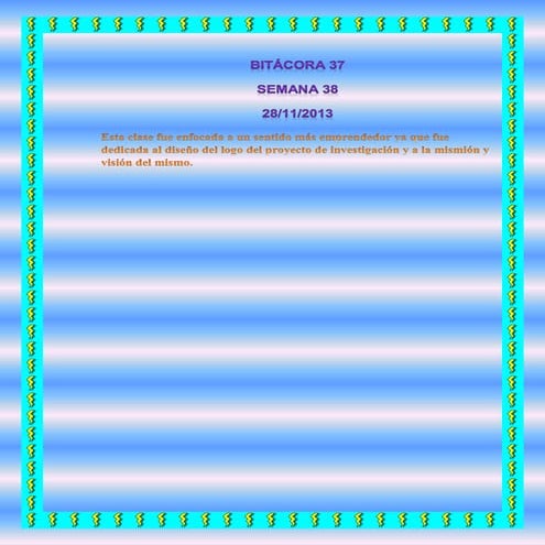 Bitácora 37