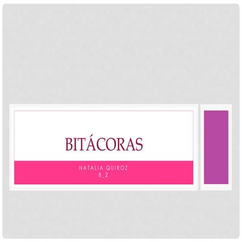 Bitácoras