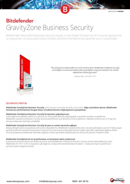 Gartner EEE 2013 BYOD - Migros Sunumu | PPTX