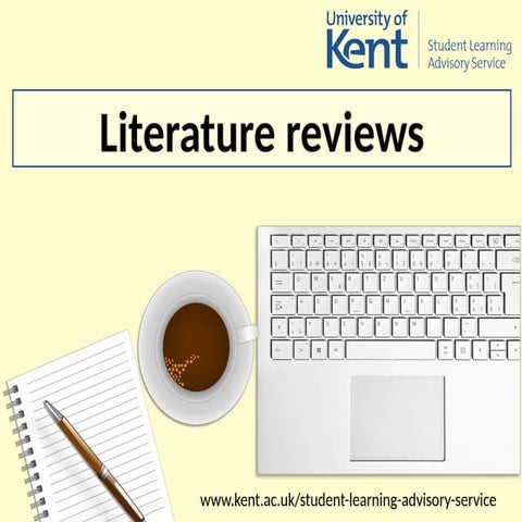 Writing the Literature Review | PPTX