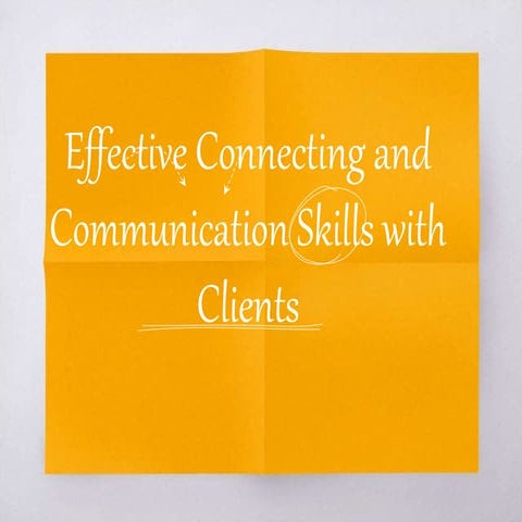 Communication Skills with Clients