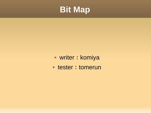 Bitmap