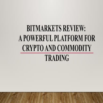 Bitmarkets Review: A Powerful Platform for Crypto and Commodity Trading ...