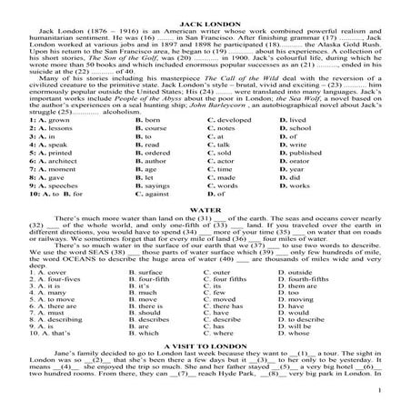 Bài tập đọc hiểu luyện thi lớp 10 môn tiếng anh