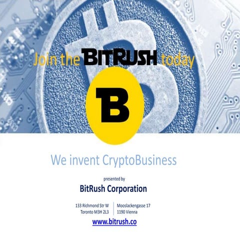 BitRush Investor Deck