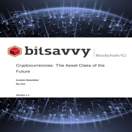 Cryptocurrencies: The Asset Class of the Future
