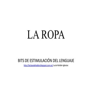 Bits de la ropa