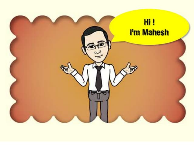 Bitstrips of Mahesh
