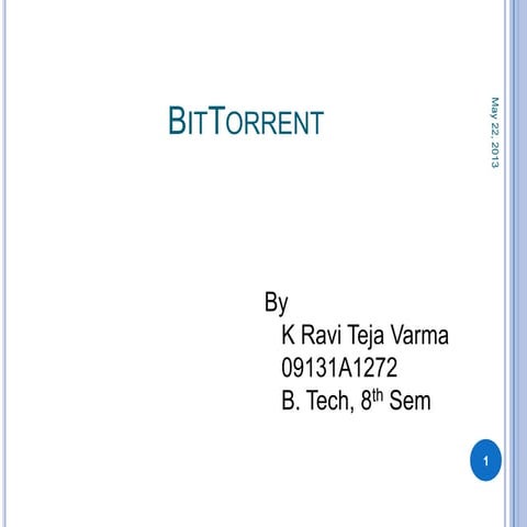 Bit torrent ppt