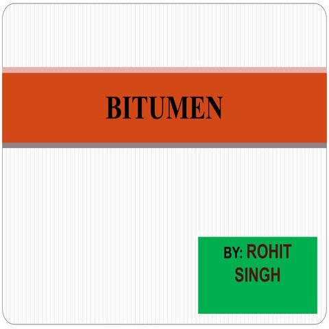 Bitumen