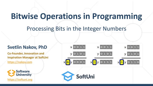 Bitwise Operations in Programming | PPTX | Programming Languages ...