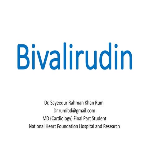 Bivalirudin