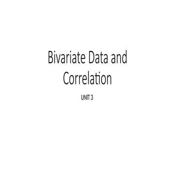 Bivariate Data and Correlation.pptxdgerg3rtgr