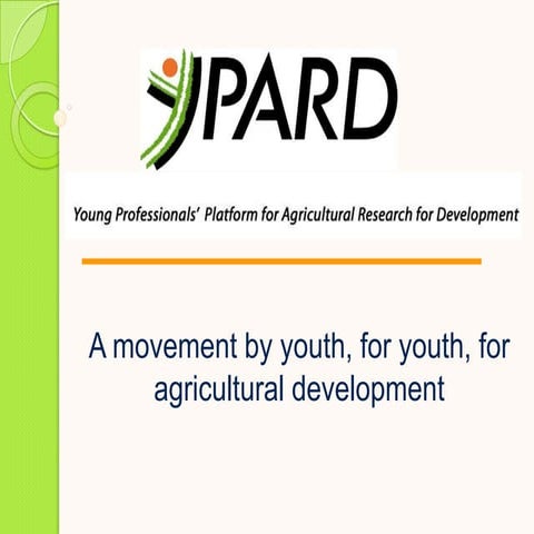 Presentation on Youth in CRP dryland systems.