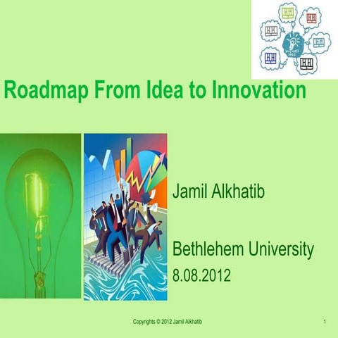 From idea to innovation roadmap