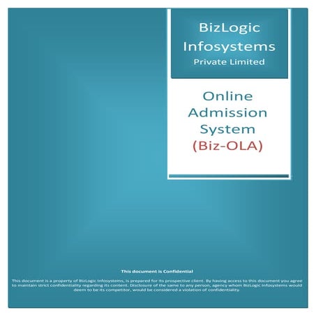 Biz-OLA by BizLogic InfoSystems