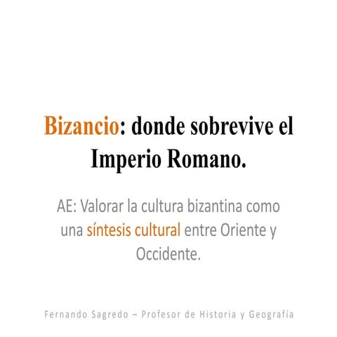 Imperio Bizantino | PPTX