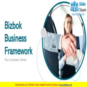 Bizbok Business Framework PowerPoint Presentation Slides 