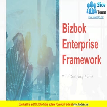 Bizbok Enterprise Framework PowerPoint Presentation Slides 