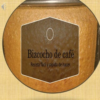 Bizcocho de café