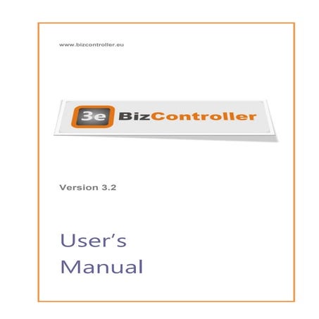 BizController User's Manual