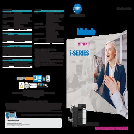 A3 Multifunction Printer | Konica Minolta Laser Printers | PDF
