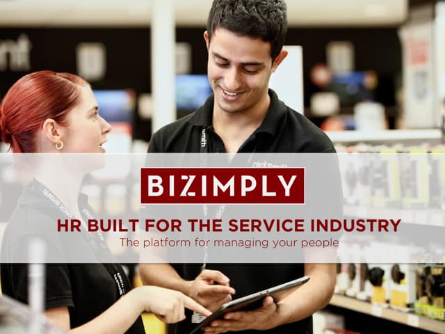 Bizimply Slide Deck