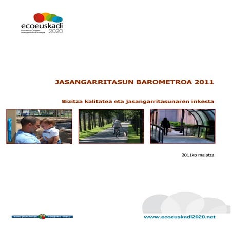 Euskadiko 2011ko Jasangarritasun Barometroa 