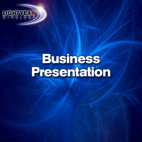 Lightyear Wireless Overview | PPT