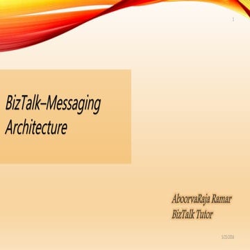 BizTalk Messaging Architecture