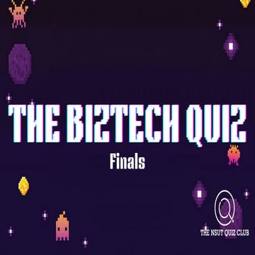 The Wolf Of Dalal Street: Biztech Quiz (Finals)