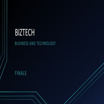 BizTech Finals- Credenz'19