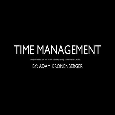 Biz time managment 