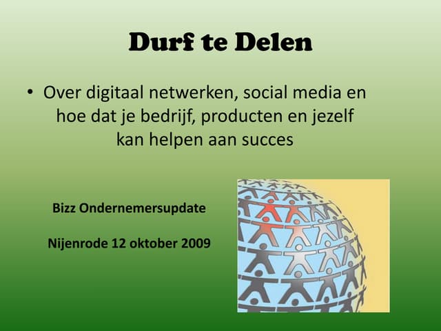 Durf te Delen