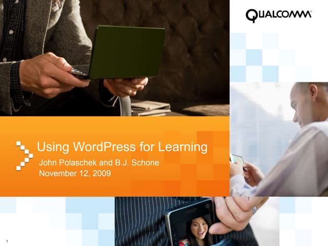 Exploring the Benefits of Using WordPress for Learning