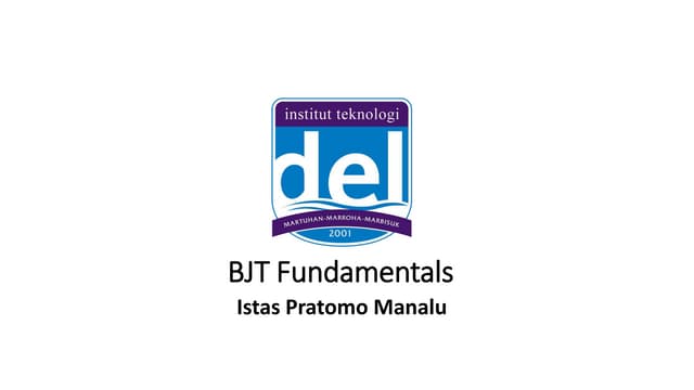BJT Fundamentals.pdf