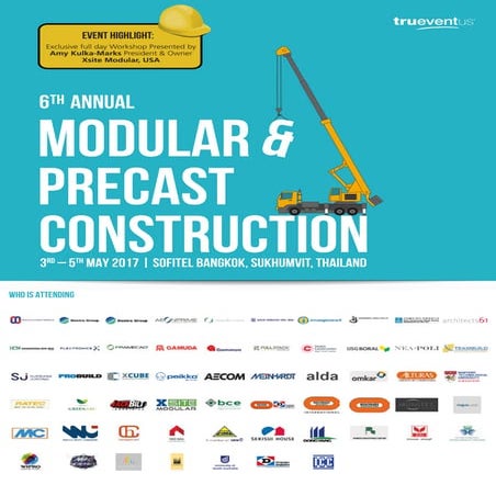 6th Modular & Precast Construction event