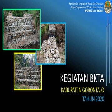BKTA - Gully Plug Kab. Gorontalo | PPTX