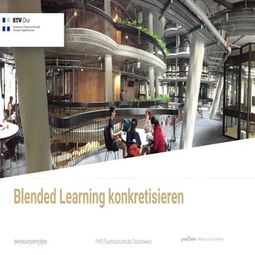 Blended Learning Konkret