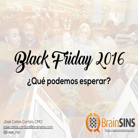 Black Friday 2016: ¿Qué podemos esperar?