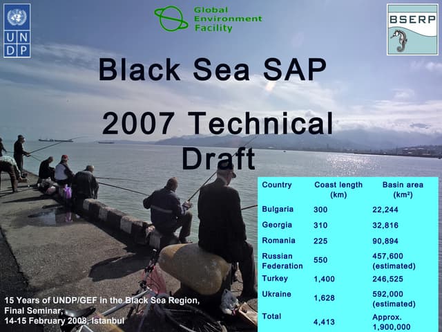Black Sea SAP: 2007 technical draft