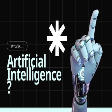 Black and White Modern Artificial Intelligence Presentation.pptx