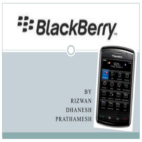 Blackberry-Marketing Strategy