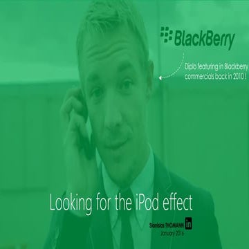 Blackberry: Looking for the iPod effect