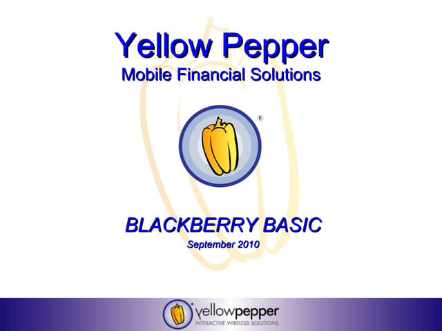 BlackBerry Basic