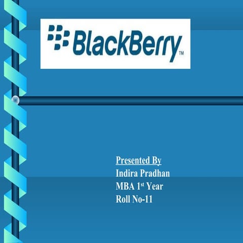 Black berry presenatation new