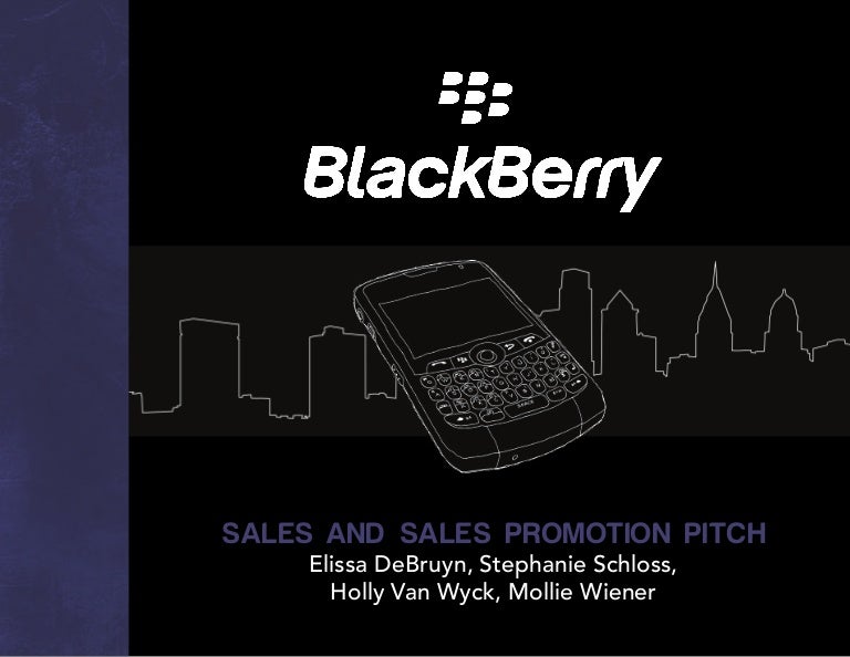 Blackberry Sales Strategy
