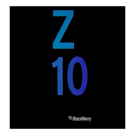 Introducing BlackBerry Z10