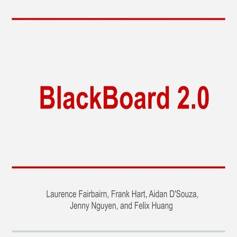 Blackboard2.0